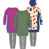 E-Book Hoodiekleid „Schanze" Gr. 34-52 *A4 und A0 Datei* thumbnail number 2