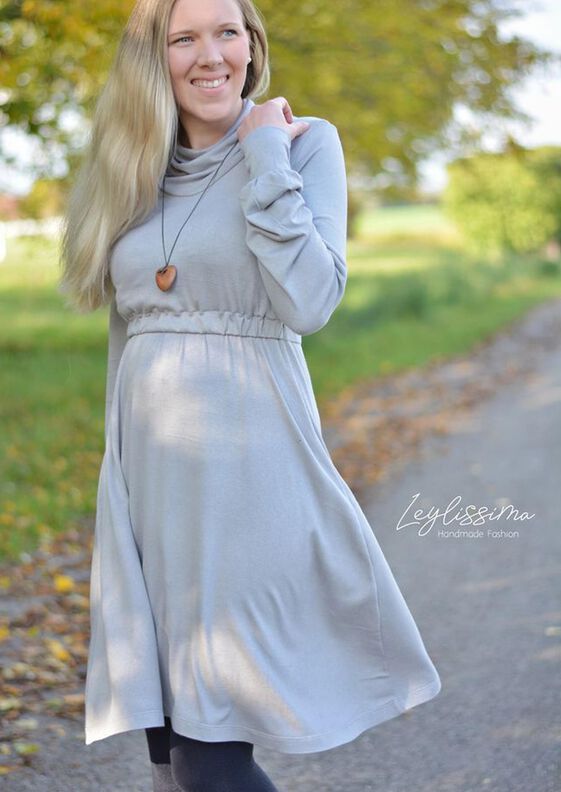 Bertha - langärmliges Kleid für Damen Gr. 32-50 image number 6