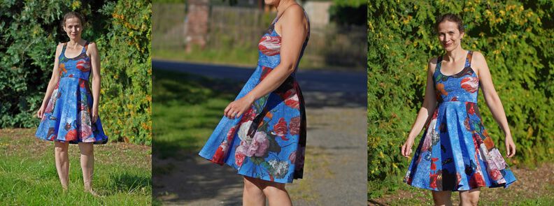 Kleid Laura Trägerkleid mit Tellerrock nähen Gr. 32-48 image number 5