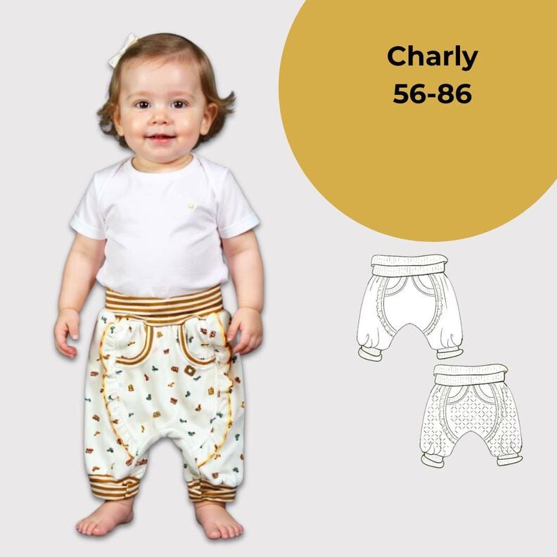 Schnittmuster Babyhose Charly – Pumphose | Beamerdatei image number 3