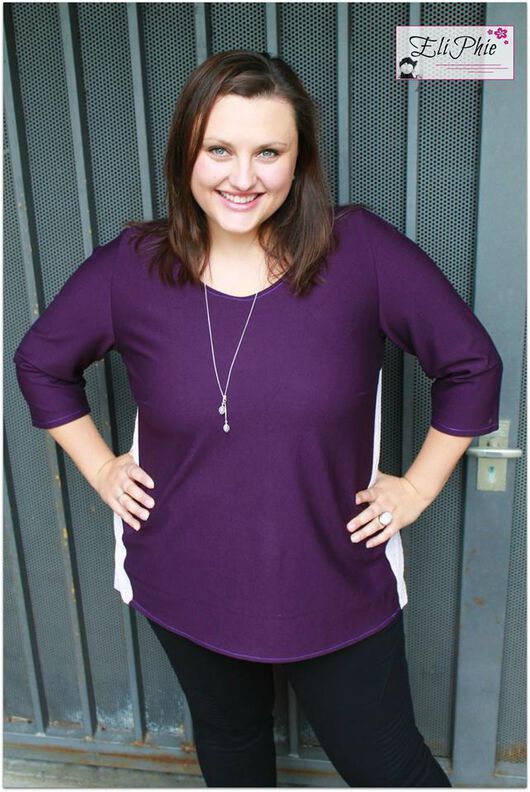 Curvy Eleana Damenshirt von 48 - 56 image number 3