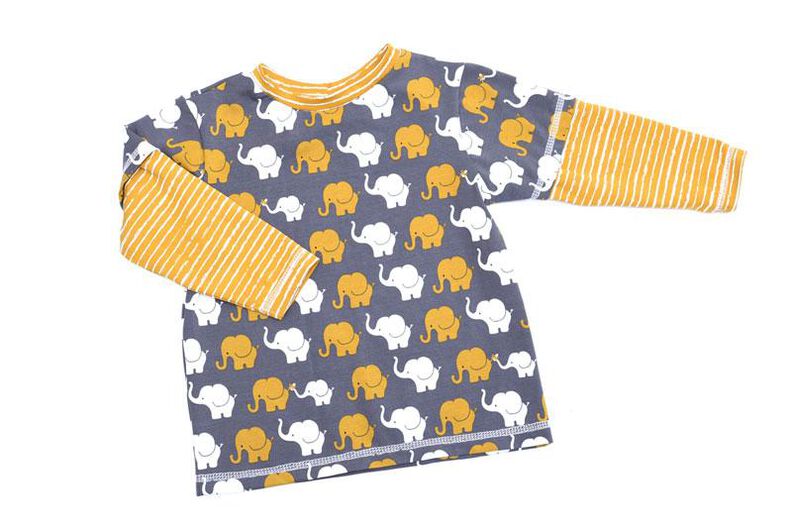 Baby Shirt "Marco", Schnittmuster & Anleitung, Gr. 50-74 image number 5