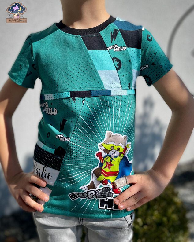 STREIFENMONK KIDS Gr. 98 - 164 T-Shirt inkl. A0 image number 2