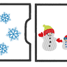 Schokoladen Verpackung Hülle Weihnachten ITH Stickdatei  thumbnail number 7