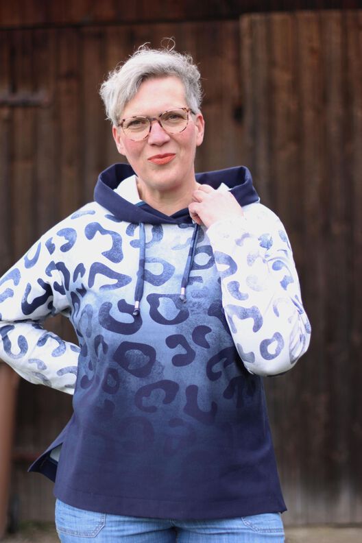 Hoodie Damen – eBook Schnittmuster Gr. 32-58 – Montana # 141 image number 9