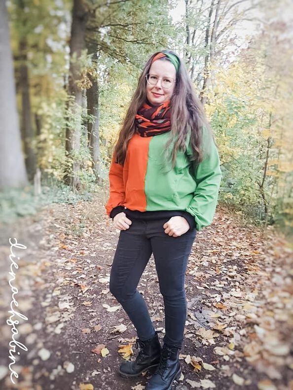 Oversized Pullover "Fungo" (Größen 34 - 48) image number 8