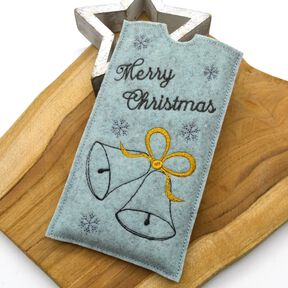 Stickdatei Schokoh&uuml;lle Weihnachten Glocke