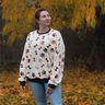 XXL Oversized Shirt nähen Damen Winter warm Pullover thumbnail number 9