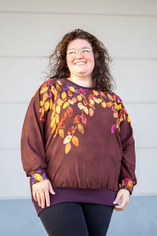 Raglanhoodie GONI Gr. 32-56 Schnittmuster PDF Ebook image number 9