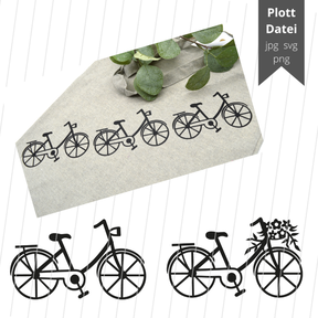 Plotterdatei Fahrrad Rad
