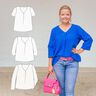 E-Book Blusenshirt „Palma" Gr. 34-60 *A4 und A0 Datei* thumbnail number 1