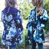 Kinder Parka Softshell Jacke Regen Mantel CUACA ♥ Gr. 98-164 thumbnail number 11