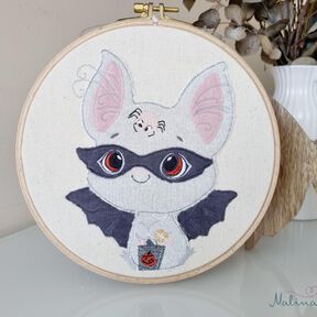 Stickdatei Fledermaus FlediMaus