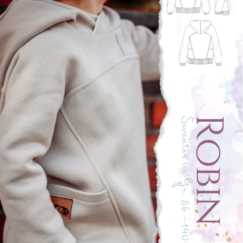 Schnittmuster Sweater Robin image number 1