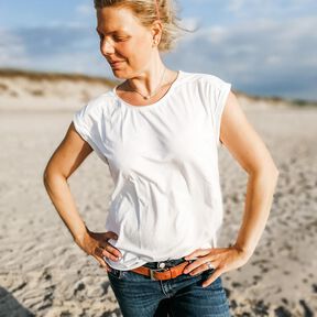 Shirt Stranden Damen Gr. 32-50, Varianten, A0 + A4 