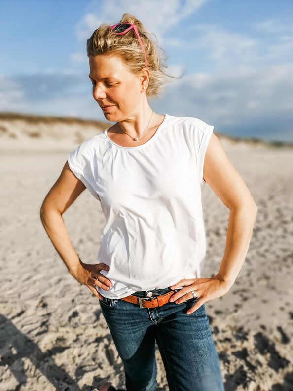 Shirt Stranden Damen Gr. 32-50, Varianten, A0 + A4 image number 2