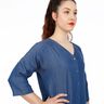 FRAU EDDA - Kleid mit Knopfleiste und Taschen XS-XXL thumbnail number 4