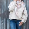 Comfort Fit Hoodie "MILDA" Schnitt Gr. 42–54 thumbnail number 2