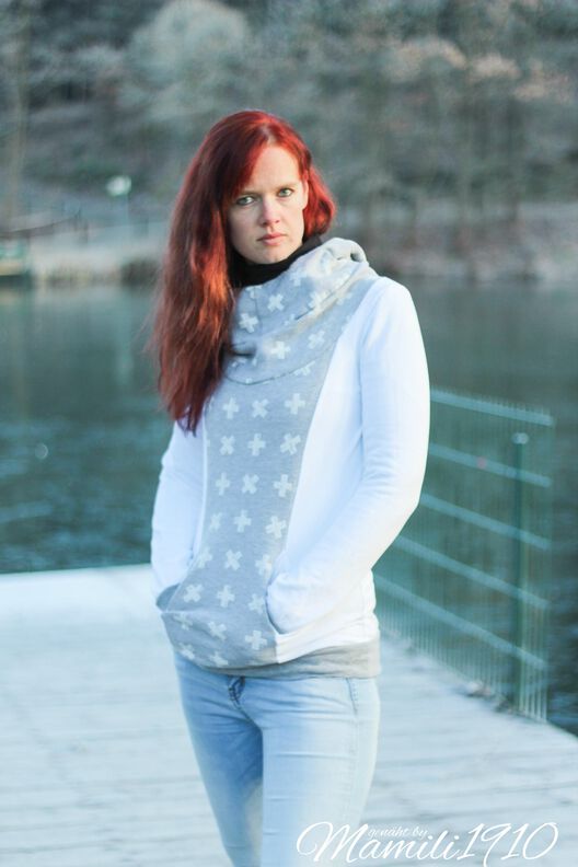E-Book Damen Hoodie "Ronnja" Gr. 32-50 image number 1