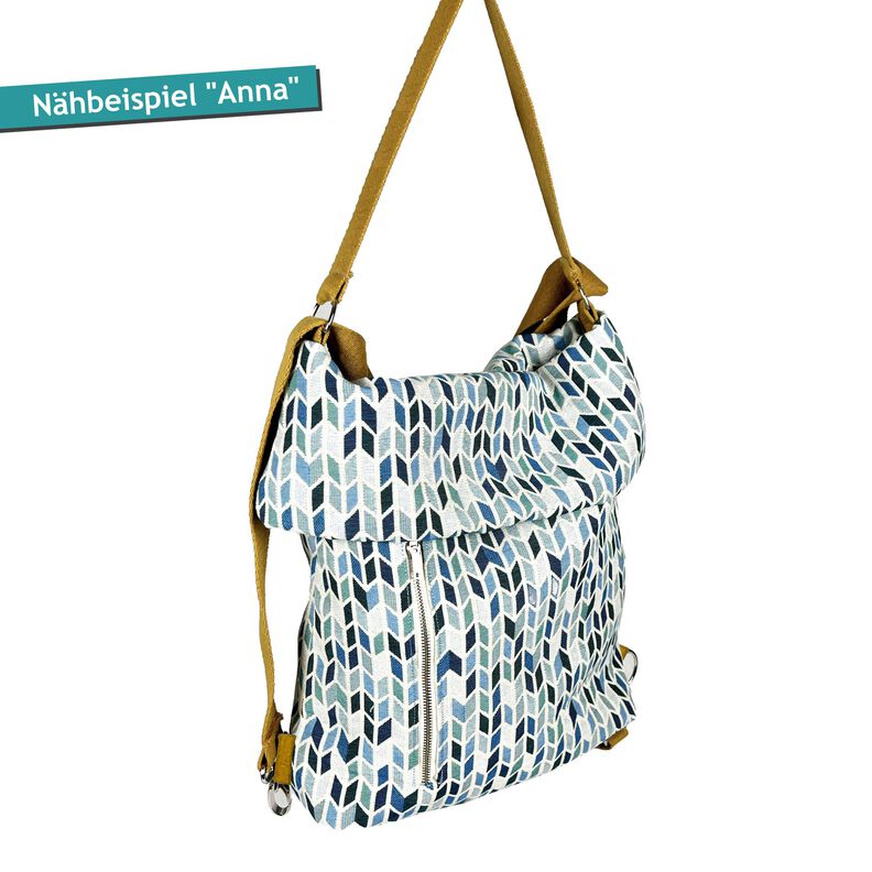 Multifunktionstasche “Anna” - Schnittmuster mit Ebenen image number 5