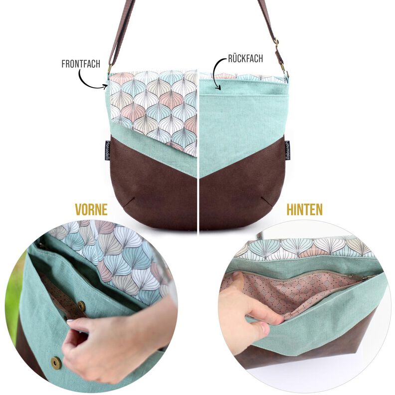 Tasche VARA - Umhängetasche mit Klappe image number 3