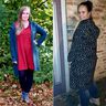 Damen Cardigan mit Kapuze Strickjacke KARDIGAN ♥ Gr. XS-XXL thumbnail number 9