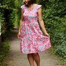 *Ladies Cotton Beauty*Webware Stufenkleid Gr. 32 bis 56 thumbnail number 3