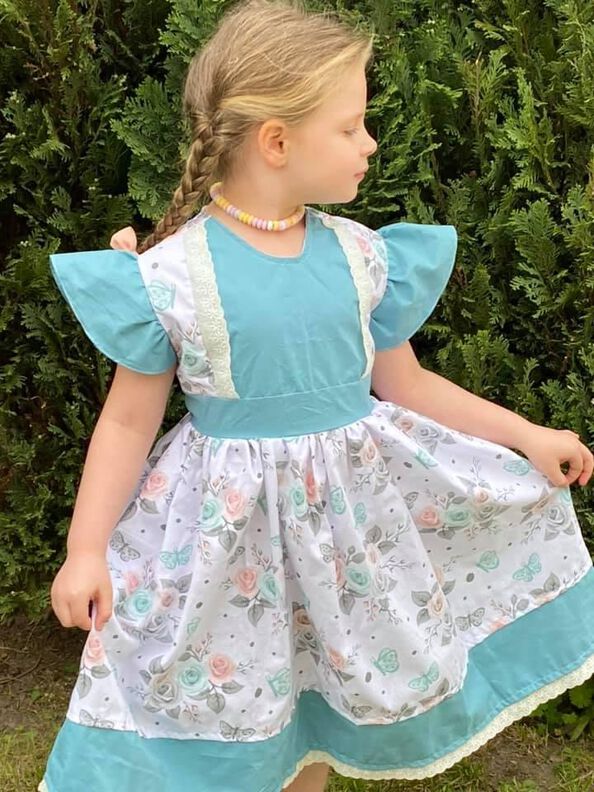 Kinderkleid Smilla Gr. 86-158 beamerfähig image number 7