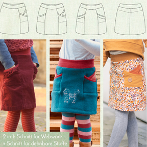 Wilder Pfeffer: Kinderrock Gr. 74 – 164