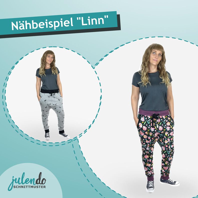 Sweatpants Linn, Gr. 32 – 54, Schnittmuster mit Ebenen  image number 4