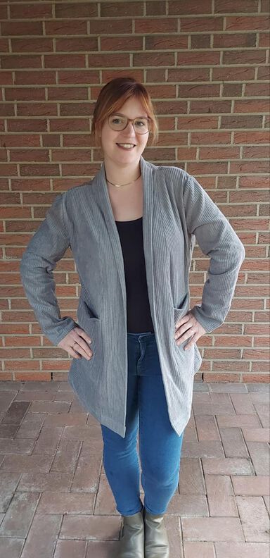 PDF-Schnittmuster: Blazer / Cardigan Gamze, Gr. 34- 46 image number 7