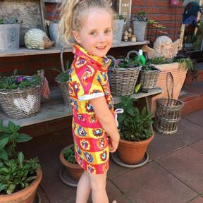 Kleid, Sweatshirtkleid "Reese", Schnittmuster Gr. 62-104