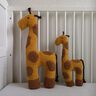 Kuschel-Giraffe,  Giraffe mit Kind aus Frottee thumbnail number 1
