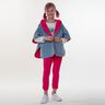 Paula  Schnittmuster Poncho wendbar mit Kapuze und Ärmel  thumbnail number 5