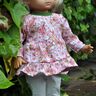 *Püppis Partydress* Puppenkleid Boho inkl. Beanie & Leggings thumbnail number 6