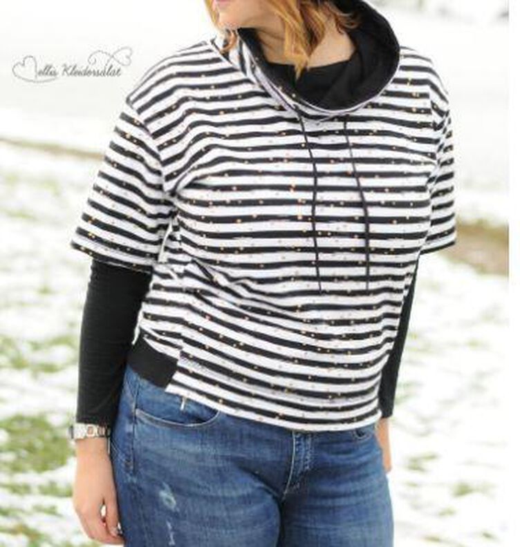 Ebook/Nähanleitung Halbarm-Sweater DAXI Gr. 32 - 48 image number 2