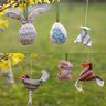 Osterdeko Huhn Hase Hahn Blume und Ei nähen thumbnail number 1