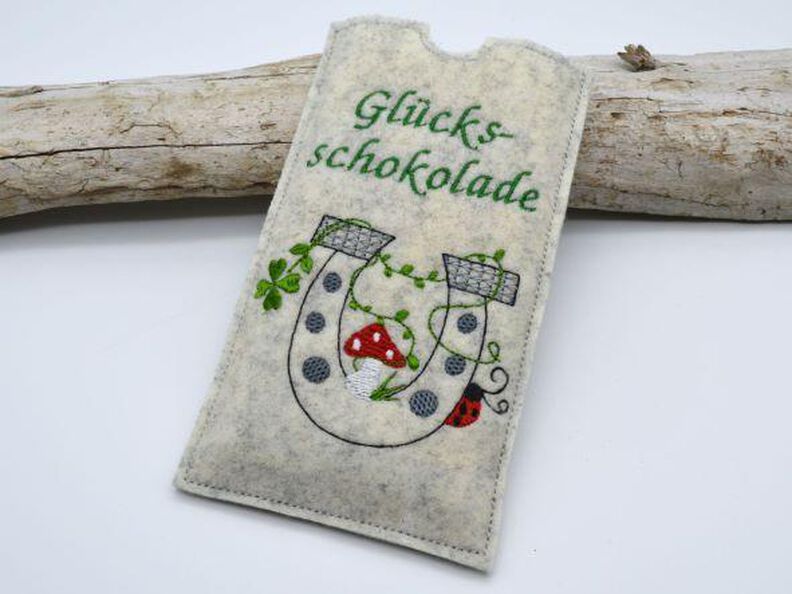 Stickdatei Glück Schokohülle Glücksbringer SET ITH image number 5