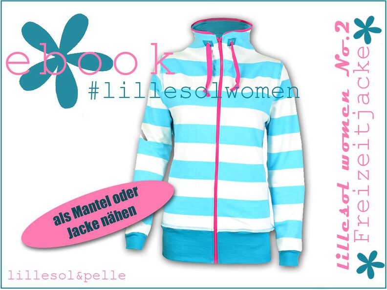 Ebook / Nähanleitung Damen Freizeitjacke image number 1