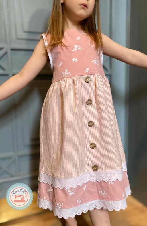 Kinderkleid "Hille", Schnittmuster Gr. 110 - 152 image number 8