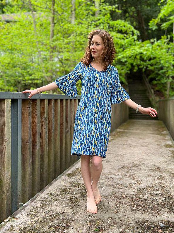 Bluse oder Kleid PETITE ALEXANE PDF-A4, A0 und BEAMER image number 3