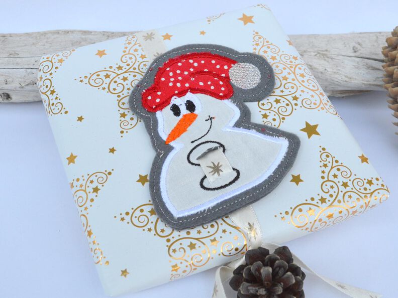ITH Stickdatei Geschenkanhänger Weihnachten 10x10cm/13x18cm image number 3