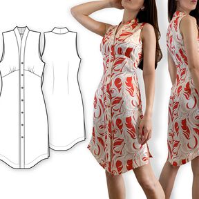 Kleid Amelie | Größen 34-44 | mit Nähanleitung