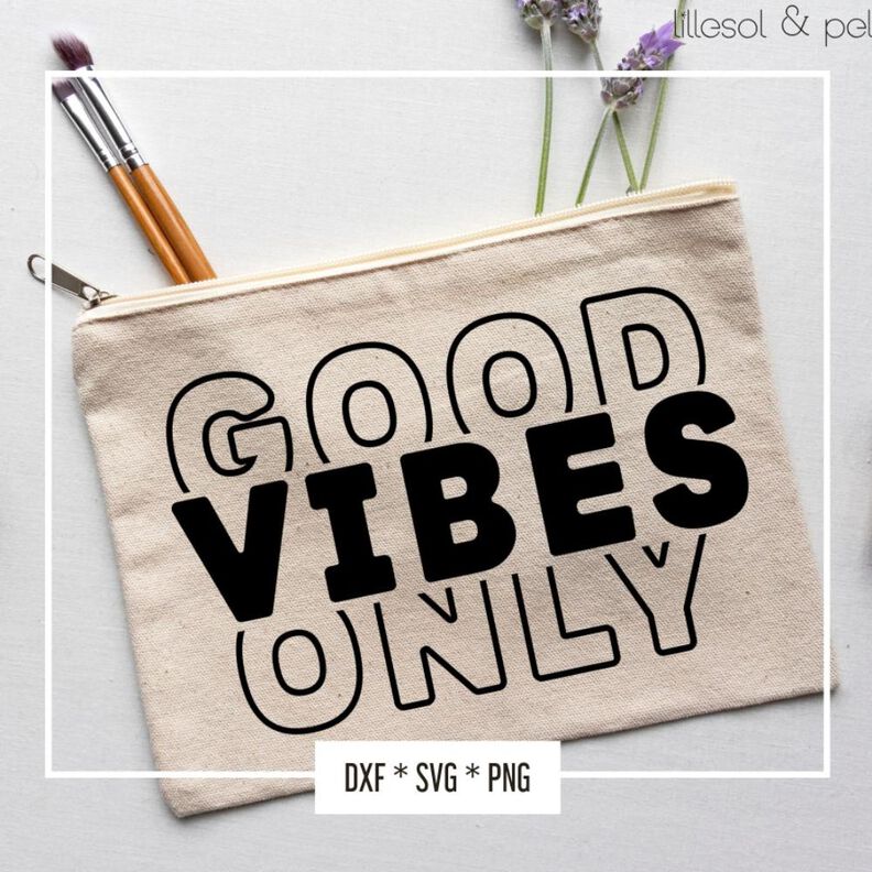 Plotterdatei good vibes image number 1