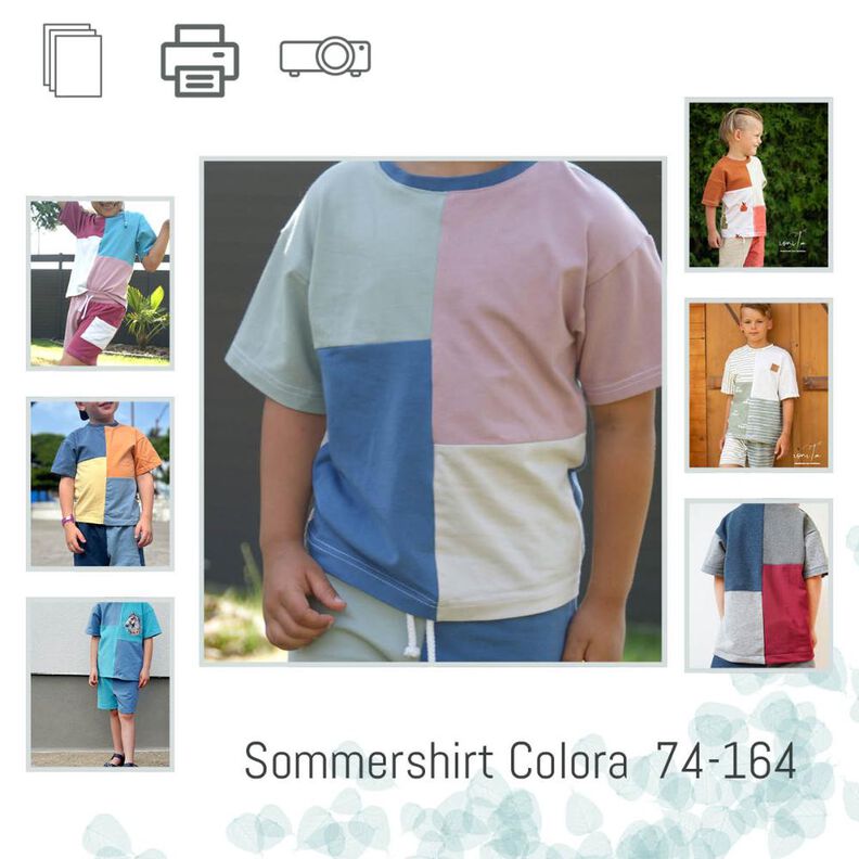Sommershirt Colora inkl. Beamerdatei Gr. 74-164 image number 1