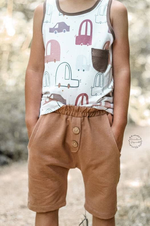 (inkl. Beamerdatei) CL*OVER 'button' Pants KIDS image number 4