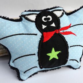 ITH Stickdatei Fledermaus für den 13x18cm Rahmen