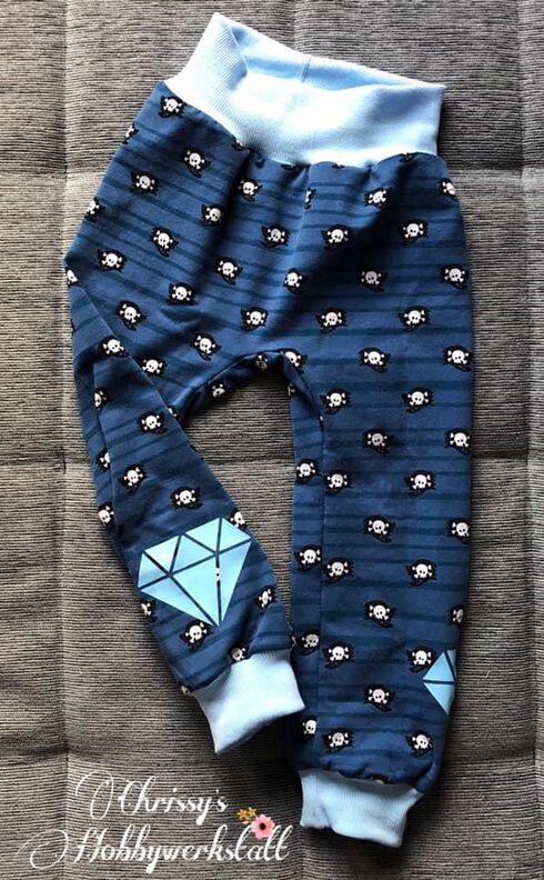 Hose Diamond Baby Pants Gr. 50 - 92 Diamanten image number 5