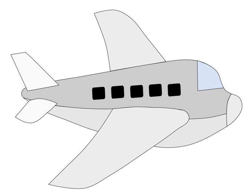 Plotterdatei Flugzeug image number 2
