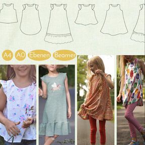 Orangella: Sommertop, -Tunika, -Kleid für Kinder, Gr. 68-164